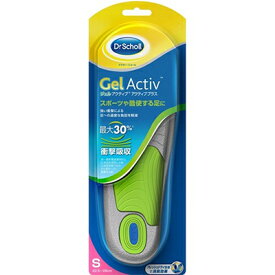 ドクターショール ジェルアクティブ アクティブプラス Sサイズ 1足 ＊レキットベンキーザー Dr.Scholl 靴用品 インソール