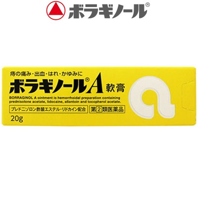 ボラギノールA軟膏 20g 日本最大級の品揃え 指定第2類医薬品 武田薬品工業 胃腸 便秘薬 ボラギノール 整腸 特価