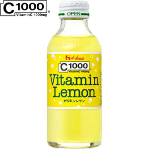 C1000 ビタミンレモン 140mL×30本 ＊ハウスウェルネスフーズ ビタミンC 1000mg ビタミン含有飲料 ビタミンドリンク ビタミンウォーター