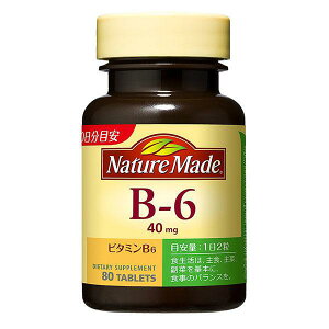 �l�C�`���[���C�h �r�^�~��B6 80�� ����ː���/�r�^�~��B-6��1����20mg�ܗL����v���~�A���ȃT�v�������g�ł�/���e�ɋC����������ΐH�C���ȕ��Ȃǂɂ������߂ł�/Nature Made �T�v�������g �r