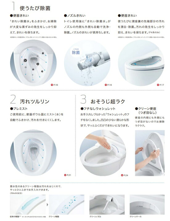 楽天市場】【TCF4744】TOTO ウォシュレット アプリコット F4 レバー 