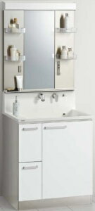 クリナップ S 洗面ドレッサー 【M-751SRSC-BSRH752JSSWEQTSI】ミラーキャビネット ステンレス1面鏡/LED 洗面化粧台引き出しタイプ 間口75cm メーカー直送便にてお届けです ※北海道・沖縄・別途送料