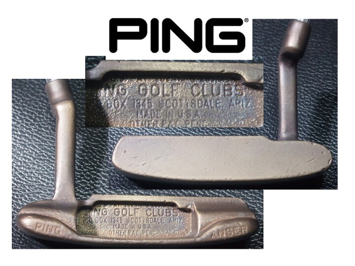 復刻版 ピン・PING GOLF CLUBS SCOTTSDALE 反し ANSER MADE IN U.S.A. 