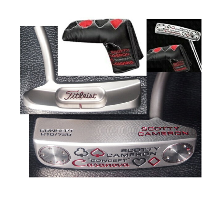 楽天市場】☆SCOTTY CAMERON2010 Holiday Casanovaホリデーカサノバ 