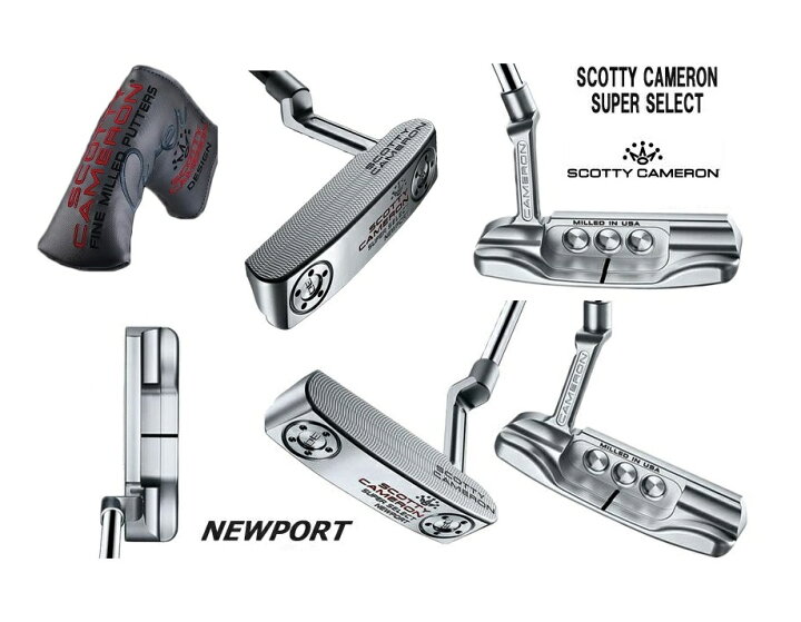楽天市場】☆JAPAN2023 NEW スコッティーキャメロンSUPER SELECT 