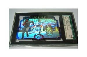 1996 Upper Deck SPX MPA-1 MIKE PIAZZA�@Tribute Auto GraphSGC96 MINT�@�ؖ��t