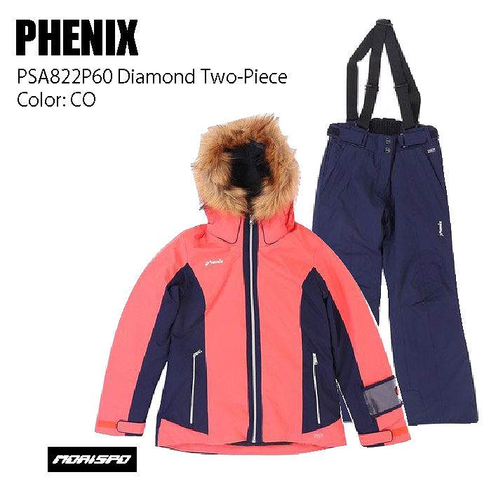 商品レビュー記入でクーポンGET PHENIX フェニックス ウェア PSA822P60 Diamond Two Piece 20-21 CO スキー レディース スーツ 上下セット ST