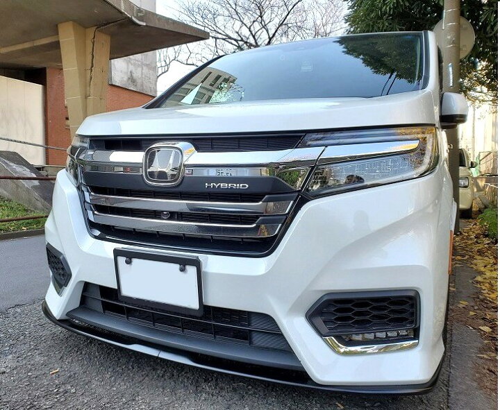 楽天市場 ホンダ ステップワゴン スパーダ セレブリップライナー エアロフロントリップスポイラー Rp3 Rp4 Rp5 後期 H29 9 R4 4 ステージ21 Stage21 Stage21楽天市場店