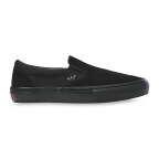 【VANS】バンズ【Skate Slip-On Shoes】スケートスリッポン Black/ Black【スリッポン】プロモデル【スケボー】靴【スニーカー】スケシュー【スリップオン】