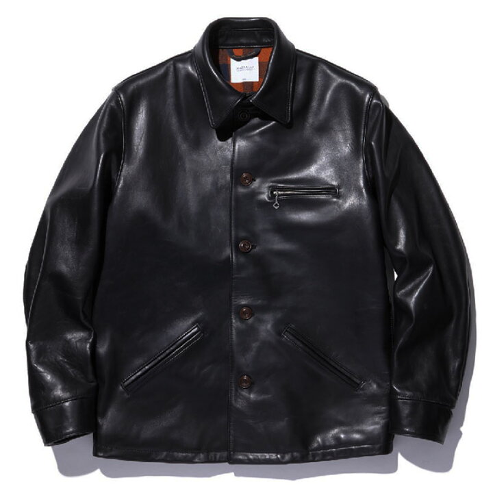 楽天市場】【RADIALL】ラディアル【BANDITS CAR COAT JACKET】Black  
