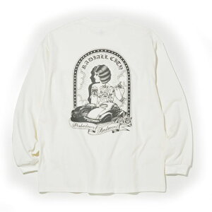 �yRADIALL�z���f�B�A���yShakedown Boulevard CREW NECK T-SHIRT L/S�zWHITE ����T�y�����O�X���[�uT�V���c�z��������