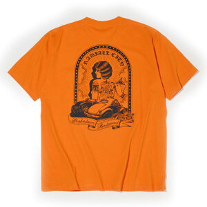 �yRADIALL�z���f�B�A���yShakedown Boulevard CREW NECK T-SHIRT S/S�zORANGE(Lsize)�yS/ST�V���c�zT�V���c�y�l�R�|�X�Ή��z