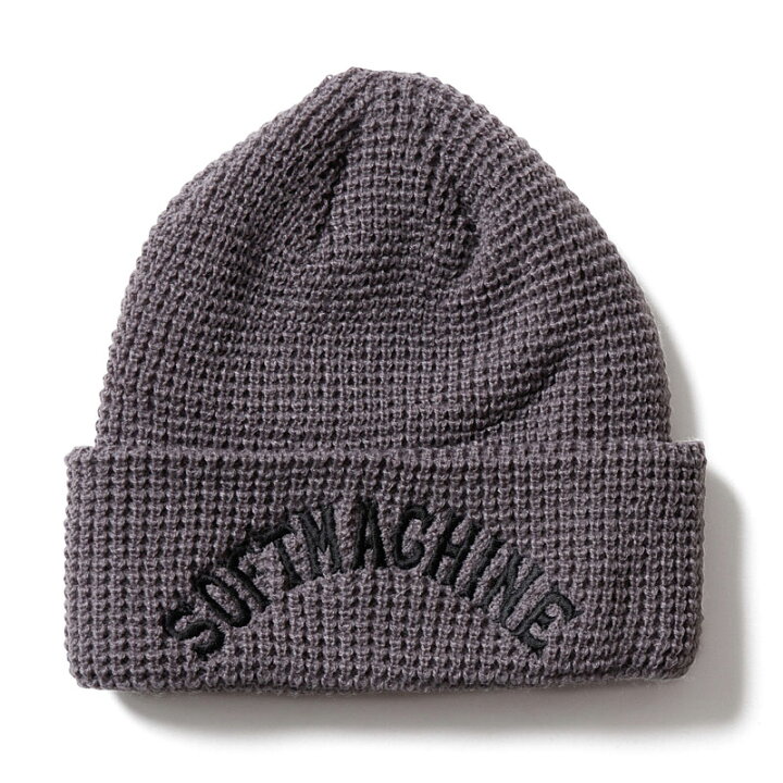楽天市場】【Softmachine】ソフトマシーン【GEORGE KNIT CAP】GRAY 