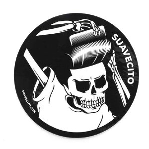 �ySUAVECITO POMADE�z�X�A�x�V�[�g �|�}�[�h�yLogo Stickers Boy�zBlack �X�e�b�J�[�y�l�R�|�X�Ή��z