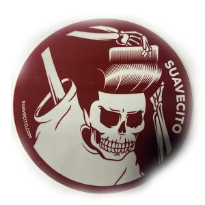�ySUAVECITO POMADE�z�X�A�x�V�[�g �|�}�[�h�yLogo Stickers Boy�zBurgandy �X�e�b�J�[�y�l�R�|�X�Ή��z