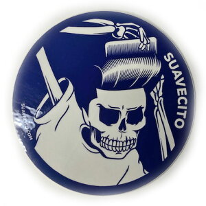 �ySUAVECITO POMADE�z�X�A�x�V�[�g �|�}�[�h�yLogo Stickers Boy�zNavy �X�e�b�J�[�y�l�R�|�X�Ή��z