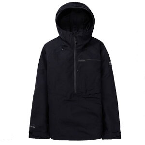 【BURTON】バートン【メンズ Burton ピローライン GORE-TEX 2L アノラックジャケット】True Black (Msize)【ジャケット】ウエアー【アノラックジャケット】アノラック【GORE-TEX】ゴアテックス【WEAR】SNOW
