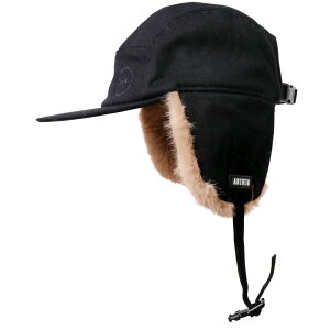 【ANTHEM】アンセム【TRAPPER CAP】BLACK【帽子】 トラッパーキャップ 正規品【SNOWBOARD】スノーボード