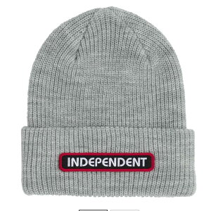 �yIndependent�z�C���f�B�y���f���g�yB/C Groundwork Independent Beanie�zHether Grey�ySKATEBOARD�z�X�P�{�[�y�X�q�z�r�[�j�[�y�j�b�g�X�z�l�R�|�X�Ή���