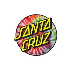 【Santa Cruz】サンタクルーズ【Tie Dye Decal】3inch（約7.3cm）【スケボー】SKATEBOARD【ステッカー】