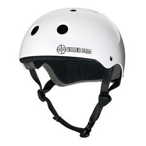 y187 KILLER PADSz187L[pbhyPRO SKATE HELMET(SWEAT LINER)zWhiteyXP{[zveN^[ySKATEBOARDzXP[gywbgz