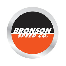 【Bronson Speed Co.】ブロンソン スピード【Logo Sticker】直径約6.3cm【SKATEBOARD】スケボー【スケート】ステッカー【ネコポス対応】