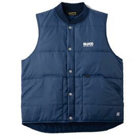 【BLUCO】ブルコ【RIB VEST】3カラーBLK / CHL / NVY【ベスト】VEST【中綿】アウトドア【バイカー】ol-1359【送料無料】