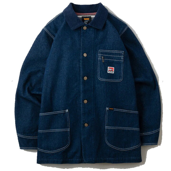 楽天市場】【BLUCO】ブルコ【LINING COVERALL】 HERRINGBONE 