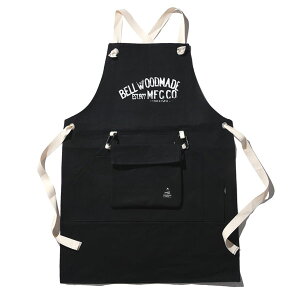 yBELLWOODMADE MFG CO.zxEbhChyTHE APRONzBLACK DENIMyGvzfjy[NGvzTRbVtySIZE:ONE SIZE (c86cm,63cm)z