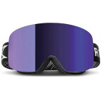 【REVOLT】リボルト【Frameless】Purple Mirror/Gray【フレームレス】GOGGLE【ゴーグル】SNOWBOARD【スノーボード】正規品【送料無料】(15400)