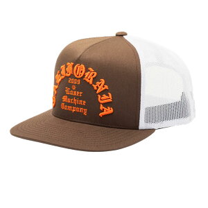�yLOSER MACHINE�z���[�U�[�}�V�[���yFANATIC�zBROWN/WHITE�y�X�q�z ���b�V���L���b�v�yMESH CAP�z
