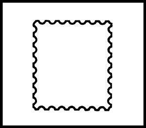 手帳ワンポイントスタンプ 手フレーム 手帳 スタンプ ネコポス発送OK!