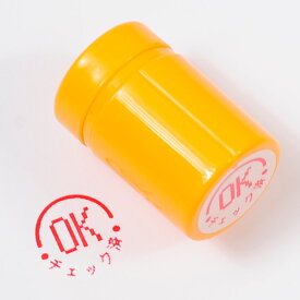 お仕事スタンプ『OK　チェック済』かわいい浸透印スタンプ【定形外郵便対応】【Ai SHOP オリジナルスタンプ】【シャチハタ式】【はんこ】【オフィスハンコ】