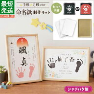 命名紙制作キット シャチハタ シヤチハタ 命名書 用紙 台紙 スタンプパット スタンプ PALM COLORS パーム…