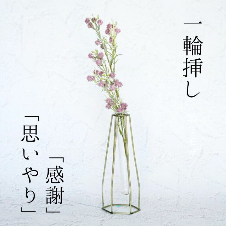 楽天市場】Single Flower 【紫ミモザ】 一輪挿し 花 パープル 一輪