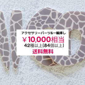 【10,000円相当】 福袋 HAPPY BAG//2025 数量限定 アクセサリーパーツ ハンドメイドパーツ パーツ アクセサリー ハンドメイド 1ペア保証 40種類以上 84個 一輪挿し 花 H-04