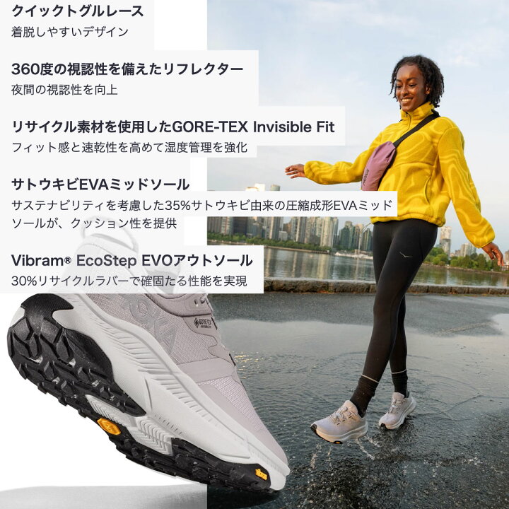 楽天市場】ホカオネオネ HOKAONEONE トランスポート GTX レディース 