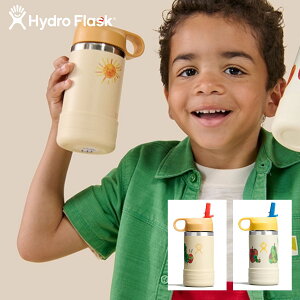 �n�C�h���t���X�N Hydro Flask ERIC CARLE 12oz KIDS WIDE MOUTH BOTTLE �L�b�Y �{�g�� 354ml �͂�؂������ނ� �q�� �ۗ� �ۉ� ���� �X�g���[ �{�g�� �s�N�j�b�N �A�E�g�h�A �L�����v ���� �^���� �c�t�� �ۈ�