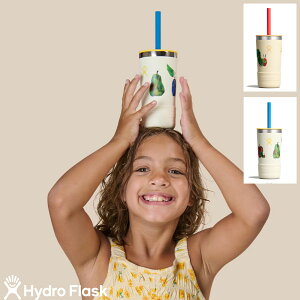 �n�C�h���t���X�N Hydro Flask ERIC CARLE 12oz KIDS TUMBLER WITH STRAW �L�b�Y �^���u���[ 354ml �͂�؂������ނ� �q�� �ۗ� �ۉ� ���N ���� ���@�r �X�g���[ �s�N�j�b�N �A�E�g�h�A �L�����v �^���� �c�� 