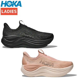 �z�J HOKA Skyward Laceless �X�J�C���[�h ���[�X���X ���f�B�[�X �u���b�N �� ���F �s���N �X�|�[�c �V���[�Y ���J�o���[�V���[�Y �����j���O �W���M���O �X���b�|�� �V���[���[�X�Ȃ� ��J �� 
