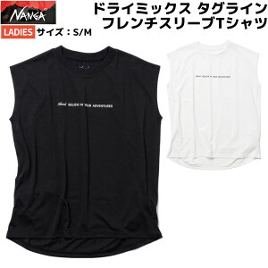 �i���K NANGA �h���C�~�b�N�X �^�O���C���t�����`�X���[�uT�V���c DRY MIX TAGLINE F/S TEE W ���f�B�[�X �u���b�N �z���C�g �J�W���A�� T�V���c ���� �z�� UV�P�A N2501-1Y512B