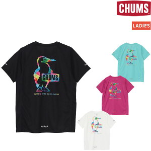 �`�����X CHUMS Running Watercolor Booby T-Shirt �����j���O �E�H�[�^�[�J���[ �u�[�r�[ T�V���c ���f�B�[�X �X�|�[�c�g���[�j���O �g�b�v�X ���� T�V���c �N���[�l�b�N �v���I�[�o�[ CH11-2776