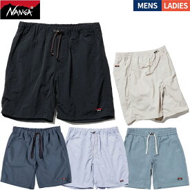 ナンガ NANGA ナイロンタッサー イージーショーツ メンズ レディース ユニセックス カジュアル パンツ ハーフパンツ 短パン キャンプ レジャー アウトドア フェス 軽量 撥水 速乾 NW2321-1I512