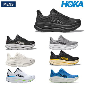 �z�J HOKA �{���_�C 9 BONDI 9 �����Y �����j���O�V���[�Y �u���b�N �� �O���[ �z���C�g �� �u���[ �� �X�|�[�c �����V���[ �W���M���O �E�H�[�L���O 1162011
