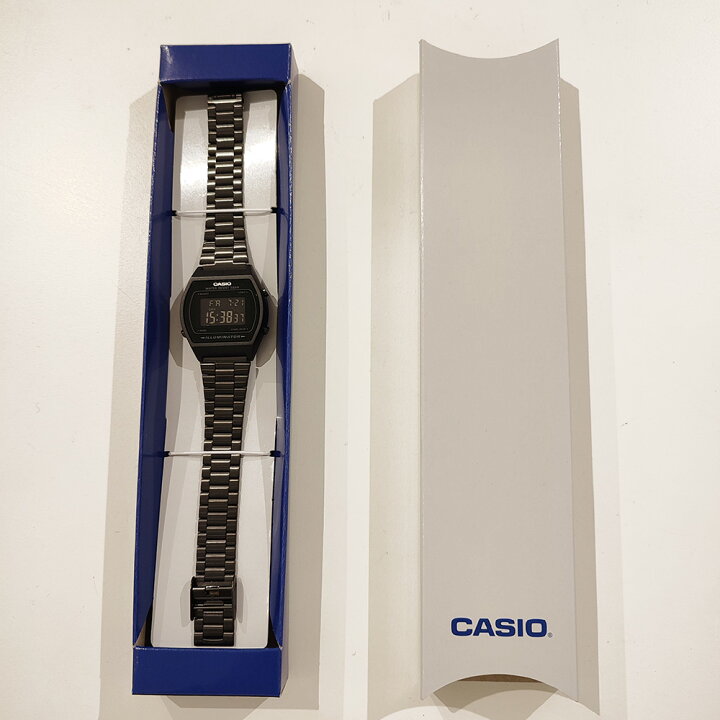 楽天市場】CASIO “CLASSIC” カシオクラッシック B640WB-1BJF ブラック  
