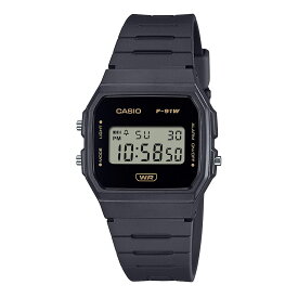 カシオ CASIO CLASSIC デジタル 腕時計 F-91WB-8AJF ダークグレー