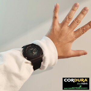 JVI@CASIO GA-2100BCE-1AJF }bgubNCORDURAR Eco Fabric NXoh J[{RAP[X@IN^S