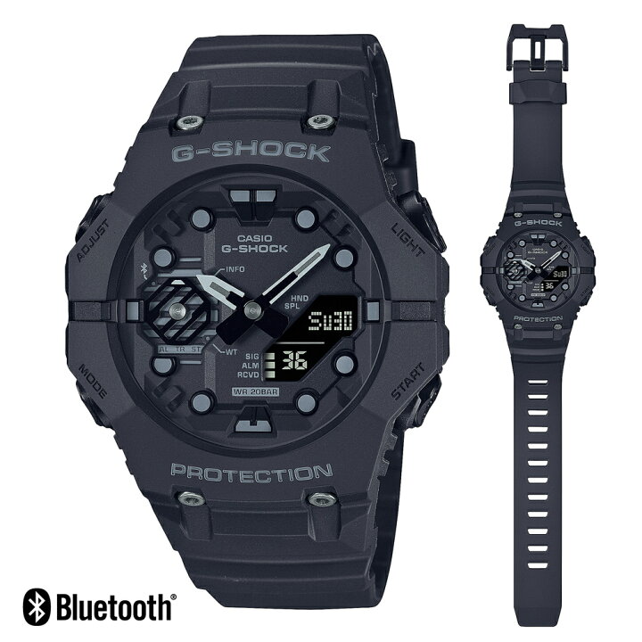 楽天市場】CASIO “ 新型 G-SHOCK” GA-B001-1AJF ブラックBluetooth搭載 