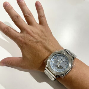 CASIO " Metal Bezel & Metal Band G-SHOCK " GM-2110D-2AJF XJCu[_CIN^SP[X XeXx[XeXoh@jZbNXbsOT[rX܂