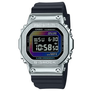 CASIO �gG-SHOCK�h GM-5600RW-1JF�@RAINBOW BRICK WALL Series�V���o�[�@���^���J�o�[�@�J�V�I�@���C���{�[�J���[�E�O���f�[�V�������� �����K���`�[�t�y���̓��z �y�M�t�g�z �y���蕨�z